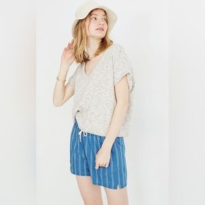 Madewell Marled Ellendale Sweater Tee XXS NWT